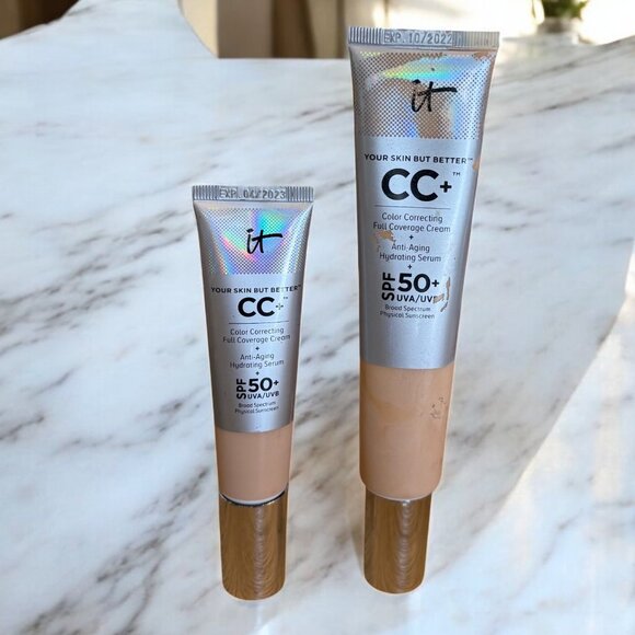 it cosmetics Other - IT Cosmetics CC+ Foundation Cream X2 with SPF 50+ Light Shade